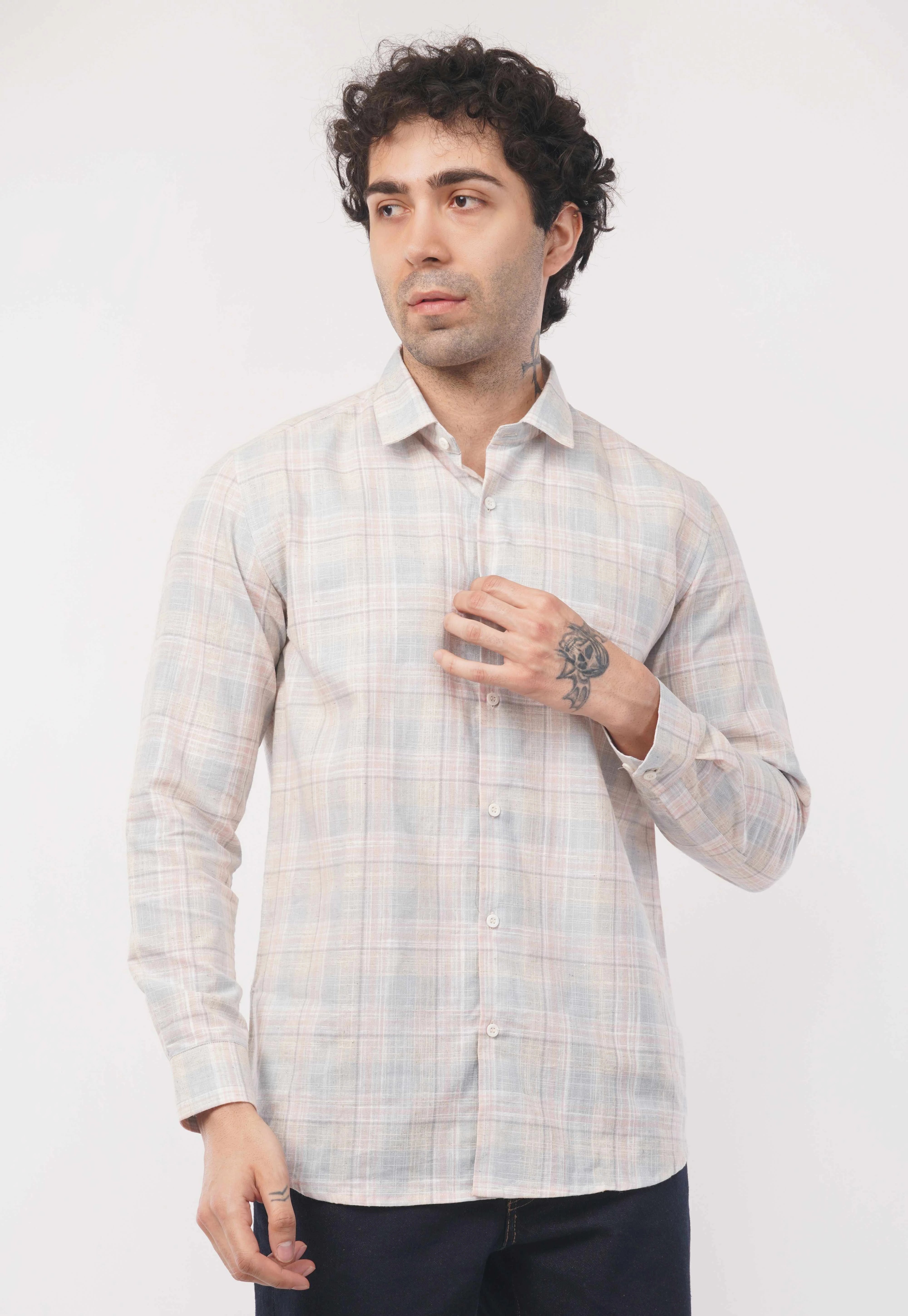Sand Mist Full Sleeve Shirt